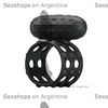 Anillo para el pene para retardar la eyaculacion con vibrador